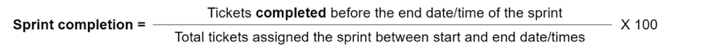 sprint-target-completion-rate-formula