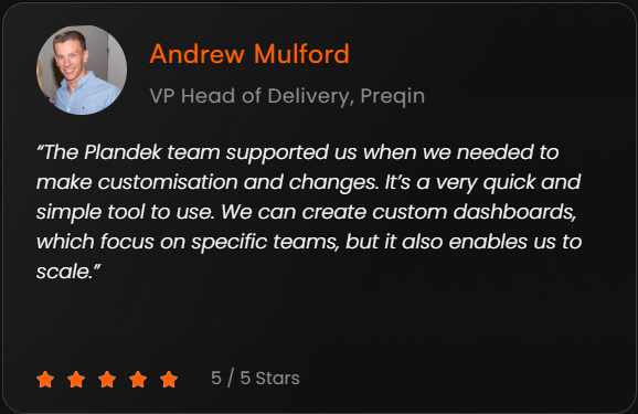 Andrew Mulford testimonial